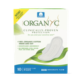 Image 1 for - 100% Certified Organic Cotton Inside and Out Feminine Pads, Sanitary Napkin 40 Count, Moderate Flow, Regular Absorbency, New Larger Size Packaging