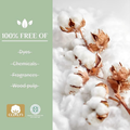 Image 2 for - 100% Certified Organic Cotton Inside and Out Feminine Pads, Sanitary Napkin 40 Count, Moderate Flow, Regular Absorbency, New Larger Size Packaging