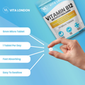 Image 5 for Vitamin B12 Methylcobalamin Tablets - 1000µg - 90 Micro Tablets