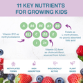 Image 4 for High-Absorption Methylated Kids Multivitamin Gummies, 90 Gummies