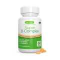 Image 1 for Super B-Complex with Active Methylated B Vitamins & Vitamin C, 60 Tablets