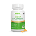 Image 1 for Super B-Complex with Active Methylated B Vitamins & Vitamin C, 180 Tablets