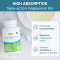 Image 4 for Advanced Triple Magnesium Complex with Glycinate, Citrate & Taurate, 60 Tablets