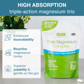 Image 2 for Advanced Triple Magnesium Complex with Glycinate, Citrate & Taurate, 180 Tablets