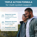 Image 5 for Advanced Triple Magnesium Complex with Glycinate, Citrate & Taurate, 180 Tablets