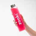 Image 2 for Frosted Glass Bottle 750ml 1 Each