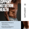 Image 2 for Multivitamin Tablets for Over 50s | 22 Vitamins & Minerals incl. Vitamin C, D3, K2, Magnesium & Zinc | Daily Nutritional Support for Energy, Immunity, Bones & Cognitive Function | 60 Tablets