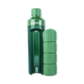 Image 3 for YOS Bottle | Pill Box & Water Bottle in One! | Green