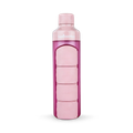 Image 1 for YOS Bottle | Pill Box & Water Bottle in One! | Pink