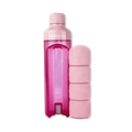 Image 2 for YOS Bottle | Pill Box & Water Bottle in One! | Pink