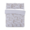 Image 1 for Ava Chinoiserie Birds Gold Reversible Single Duvet Cover Set (Size: 135 x 200 cm) Including One Pillowcase