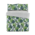 Image 1 for Palm Beach Reversible King Duvet Cover Set (Size: 230 x 220 cm) Including Two Pillowcases