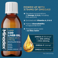 Image 4 for Super Cod Liver Oil, Omega 3-9-11 3734mg Lemon Flavour 150ml