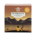Image 1 for Chocolate Vanilla Black Loose Leaf Tea with Raw Cacao Nibs 100g