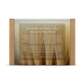 Image 2 for Walnut Wood & Cactus Bristle Vegan Dry Body Brush, Ayurvedic Lymphatic Drainage and Exfoliation Tool for Glowing Skin
