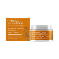 Image 1 for Soothing Sandalwood Night Cream, Ayurvedic Night Restore Face Moisturiser for Delicate, Normal to Dry Skin 50ml