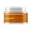 Image 2 for Soothing Sandalwood Night Cream, Ayurvedic Night Restore Face Moisturiser for Delicate, Normal to Dry Skin 50ml