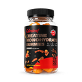 Image 1 for Careleaf Sugar-Free 3000mg Creatine Monohydrate Gummies Orange+Lemon Flavor 60 Gummies