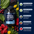 Image 4 for Careleaf Herbal Balance Elderberry Gummies Cranberry Flavor 60 Gummies