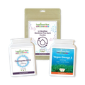 Image 1 for Heart Bundle | L-Citrulline & Pine Bark Powder, CoQ10, Vegan Omega 3 | A Month's Supply