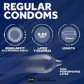 Image 4 for Mega Mix Vegan Latex Condoms 56 Variety Pack
