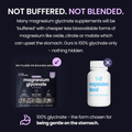Image 3 for Magnesium Glycinate - High Strength 1364mg - 100% Clean - 90 capsules