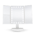 Image 1 for 24 LED Touch Dimmable 3 Way Makeup Mirror with 2 & 3X Magnification - white