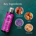 Image 5 for Ayumi Tranquility Massage Bath & Body Oil, Lavender, Frankincense & Sandalwood Aromatherapy Massage Oil 250ml