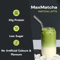 Image 2 for MaxiNutrition Matcha Strawberry Whey Protein 300 g, with Japanese Matcha, Sugar Free & Low fat, 21g Protein per serving, 112 calories. NO ARTIFICIAL COLOURS & FLAVOURS