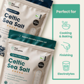 Image 2 for Celtic Sea Salt (Fine + Ultra Fine Bundle) No Need To Grind - Organic Approved - 800g