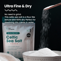 Image 3 for Celtic Sea Salt (Fine + Ultra Fine Bundle) No Need To Grind - Organic Approved - 800g