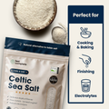 Image 2 for Celtic Sea Salt 800g (+ Organic Wild Garlic Aura Sea Salt) Bundle Offer