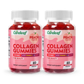 Image 1 for Careleaf Sugar-Free Collagen Gummies Peach Flavour 2 x 60 Gummies