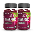 Image 1 for Careleaf Sugar-Free Beetroot Gummies Peach Flavour 2 x 60 Gummies
