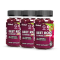 Image 1 for Careleaf Sugar-Free Beetroot Gummies Peach Flavour 3 x 60 Gummies