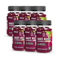 Image 1 for Careleaf Sugar-Free Beetroot Gummies Peach Flavour 6 x 60 Gummies