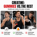 Image 4 for Careleaf Sugar-Free 3000mg Creatine Monohydrate Gummies Orange+Lemon Flavor 4 x 60 Gummies