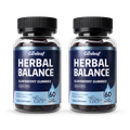 Image 1 for Careleaf Herbal Balance Elderberry Gummies Cranberry Flavor 2 x 60 Gummies