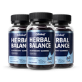 Image 1 for Careleaf Herbal Balance Elderberry Gummies Cranberry Flavor 3 x 60 Gummies