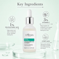 Image 4 for Hydrating Polyglutamic Acid 1%, Vitamin C 3% Facial Serum 30ml