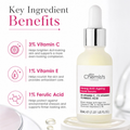 Image 4 for Anti-Ageing Vitamin C 3%, Ferulic Acid 1%, Vitamin E 1% Facial Serum 30ml