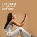 Image 3 for Red Light Converter Phone Privacy Screen Protector for iPhone 17/16 Pro