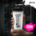Image 3 for Protein Shaker Bottle, 600ml Leakproof BPA-Free Gym Shaker with Wire Mixing Ball, Clear