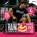 Image 3 for RAW High Protein Bars 12 x 75g, Oat Flapjack, 20g Protein, Low Sugar, Cherry Bakewell