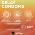 Image 5 for Delay Endurance Condoms Vegan 12 Pack