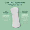Image 2 for Ultra Thin Organic Cotton Panty Liners 22 Count | Pack of 1