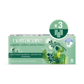 Image 1 for Ultra Thin Organic Cotton Panty Liners 22 Count | Pack of 3