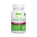 Image 1 for Pure L-Methylfolate 400ug 5-MTHF Vitamin B9 180 Tablets