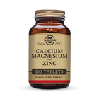 Solgar Calcium Magnesium plus Zinc 100 Tablets image 1