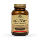 Solgar Natural Cranberry with Vitamin C 60 Vegi Capsules image 1